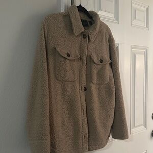 Free Country Tan Teddy Jacket